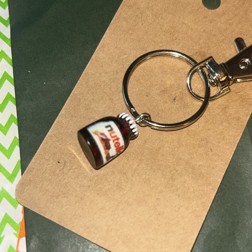Nutella resin keyring - resin,