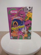 Barney, Triple DVD,Let The Games Begin,Sing That Song! ,The Land Of Make Believe