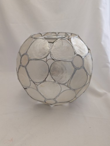 Capiz shell petal - lamp, shade