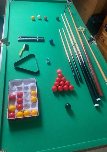 Hlc folding snooker pool - snooker/pool, table