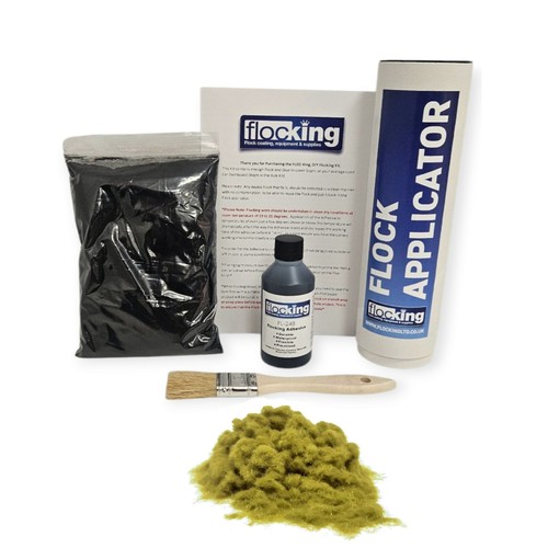 Flocking kit olive green small - flocking,