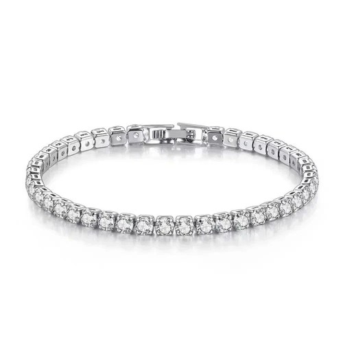 925 sterling silver tennis - silver,