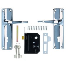 Lever Lock Set Lockable Door