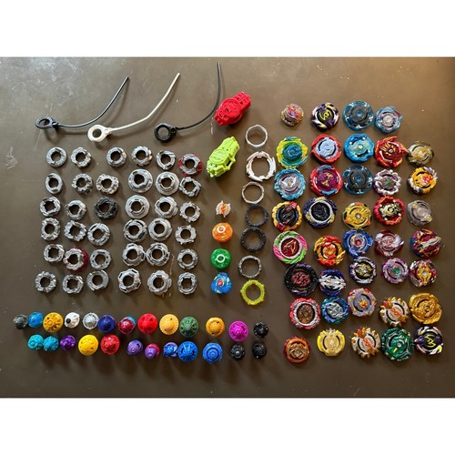 100 lot beyblade metal fusion - metal,