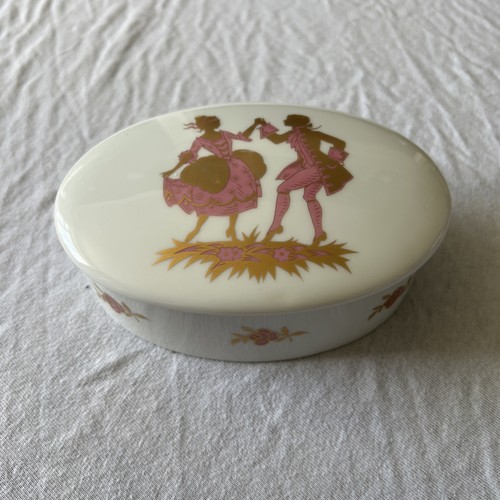 Coty vintage porcelain lidded - coty,