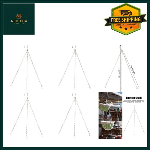 Stainless steel hanging basket - stainless,