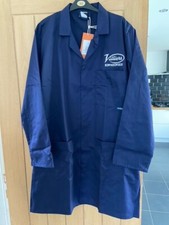 Villiers Engines Workshop Lab Coat, Navy, Large, BNWT