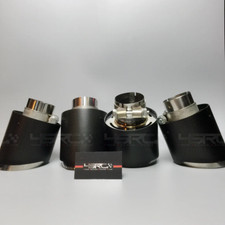 Carbon Fibre Exhaust Tips Tail Pipes For: Nissan Skyline R35 GTR Jdm 08-23