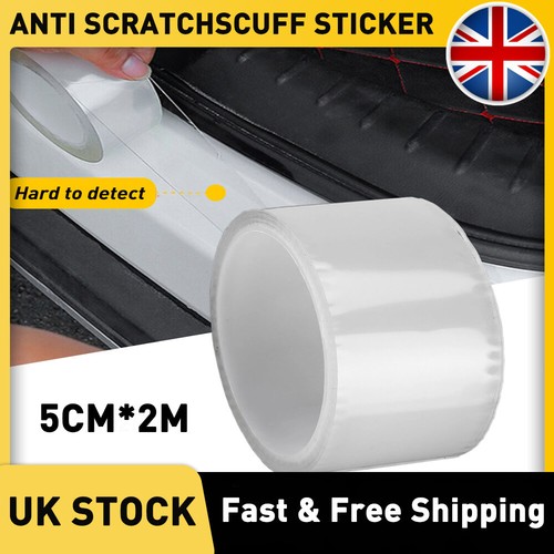 5cm clear fiber - car, sticker