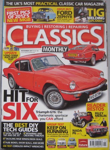 Classics magazine november - classics,