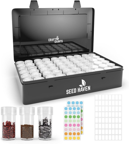 Seed organizer storage box - storage,