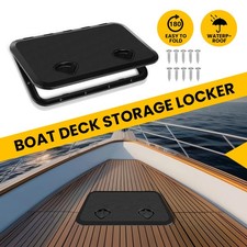 606mmx353mm Black Marine Deck