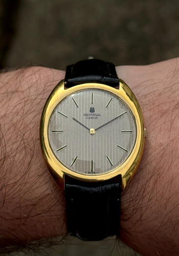 Universal genève linen - universal, dial