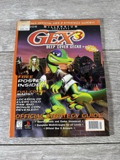 Gex 3 Deep Cover Gecko Prima's Official Strategy Guide PS1 PlayStation 1