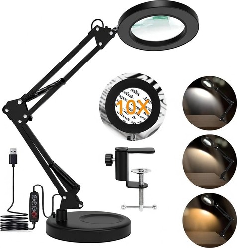 10x magnifying glass with - 10x,