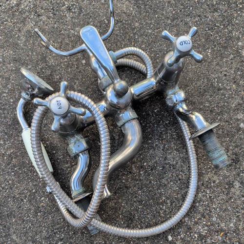 Vintage chrome bath - vintage,
