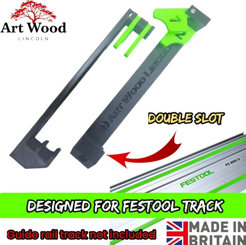 Double slot track - slot, saw