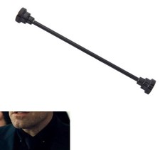 Black 3 Tier Men's Collar Pin