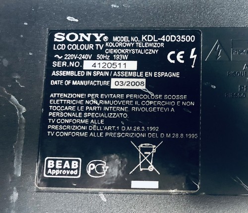 Internal boards for - boards, sony