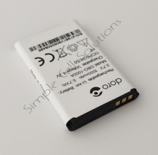 Genuine Doro DBO-1000A Battery For Doro 6040 6060 1372 2404 1370 1000mAh