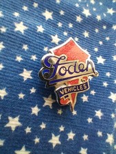 Vintage foden vehicles enamel - vehicles,