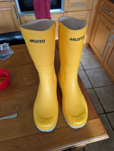 Musto sailing boots - boots, size