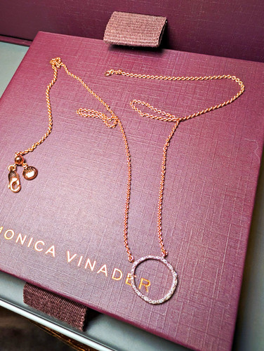 Monica vinader rose gold - vinader,