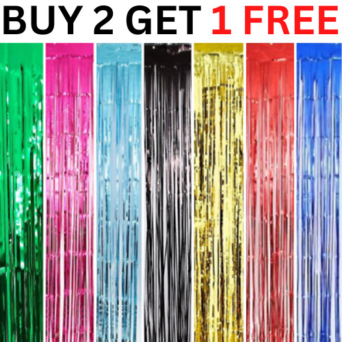 Foil fringe tinsel - foil,