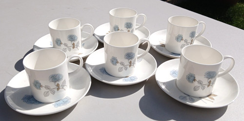 Wedgwood ice rose bone china - wedgwood,