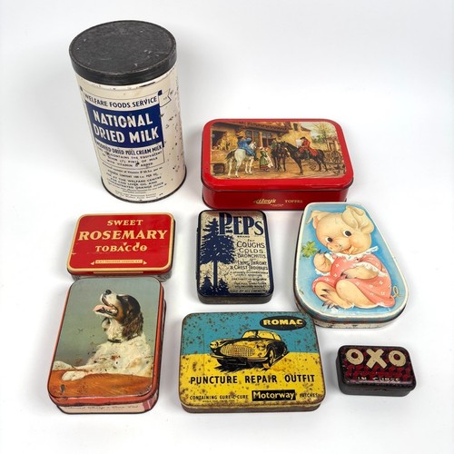 Vintage advertising tins oxo - advertising,