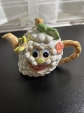 Charming,Novelty Crazy Fruit Character Miniature Teapots.