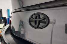 2022-2026 GR86 Emblem Badges 2pc SET FRONT/REAR MATTE-BLACK (LODEN)