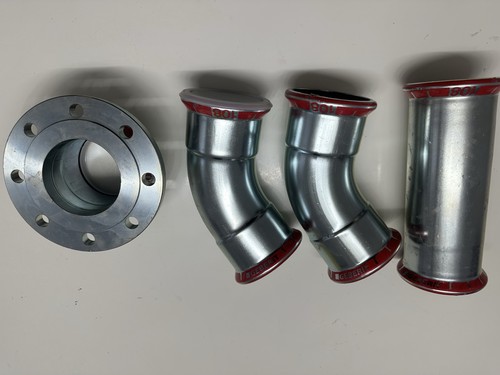Geberit metal flanged - flanged, pipe