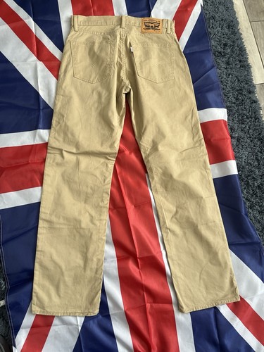 Levis 751 beige trousers jeans - trousers,