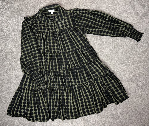 Bnwt topshop khaki black check - topshop,