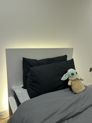 Ikea malm white single - ikea,