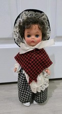 VINTAGE RODDY DOLL - WELSH COSTUME GIRL - 1970'S ?? OUTFIT & HAT