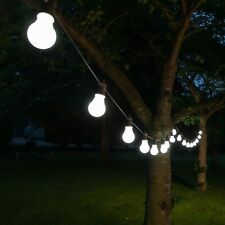 20 White Connectable Pro Festoon Lights by Noma