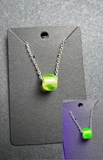 Uranium Vaseline Glass Charm