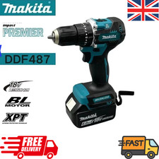 Makita DDF487 LXT 18V Brushless Combi Drill (Body Only)