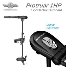 Protruar 1HP Electric Outboard 12V Digimax, 90cm shaft, HASWING Trolling Motors