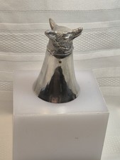 Vintage Fox Head Stirrup Cup.