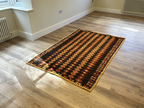 Vintage 1970s wool rug - 1970s,