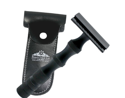 Black double sided shaver - black,