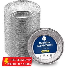 Round Foil Pie Dishes- 12cm