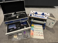 QUALITY DREMEL 4000 MULTI TOOL Drill Set + D.I.Y Case BOX + EXTRAS - BARELY USED