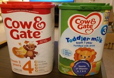 x2 Cow & Gate Toddler Milk