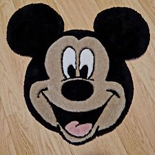 hand tufted wool rug mickey mouse children room handmade carpet rug unique gift 