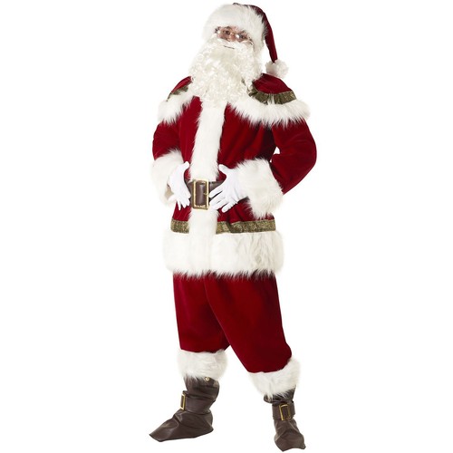 Men deluxe santa - claus, fancy