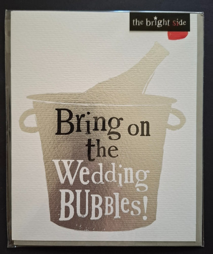 Bring the wedding - the, bubbles